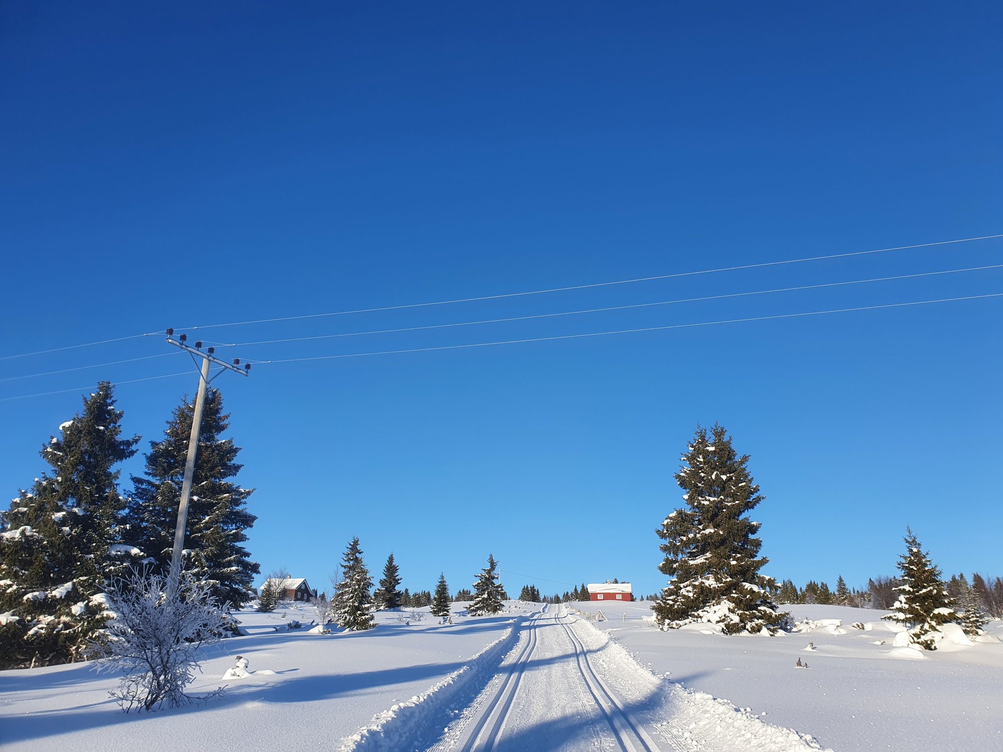 Skiløype i Valdres